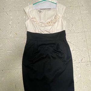 Black and white dress